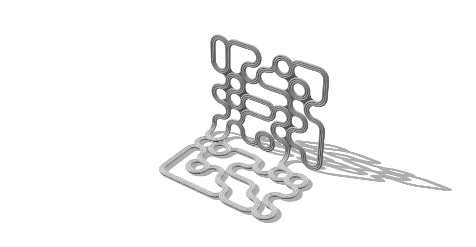 A generated arrangement of the Tubes kit.
